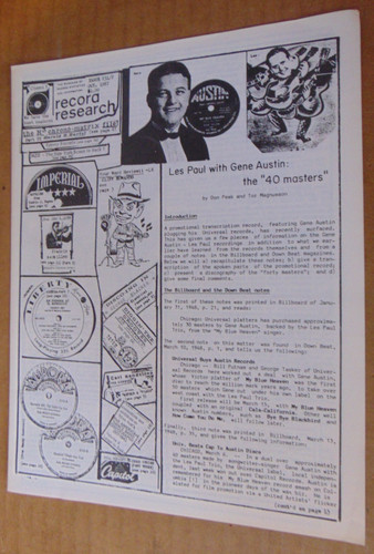 Record research - record,
